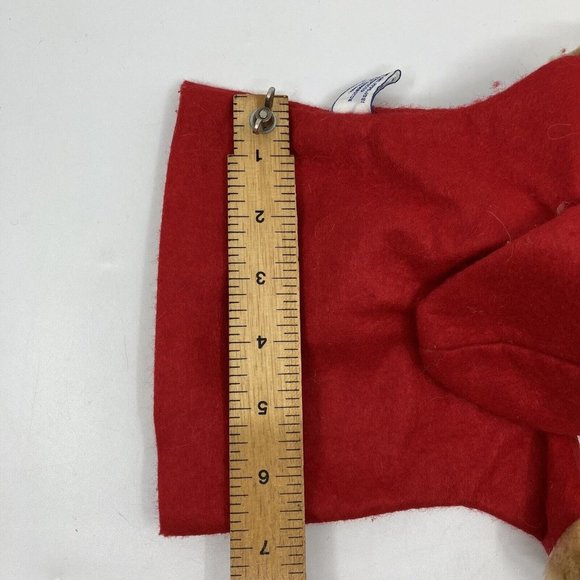 Vintage Paddington Bear  Hand Puppet Plush Sears Red Coat and Yellow Hat - Picture 7 of 10